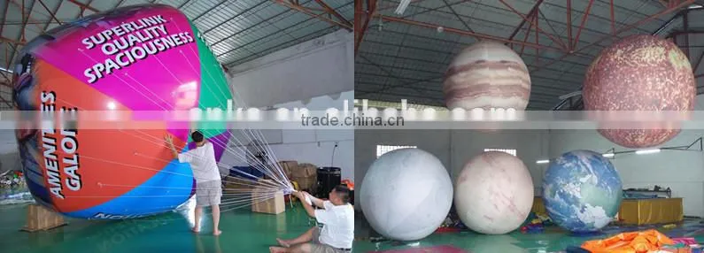 Inflatable car shaped flying balloon
