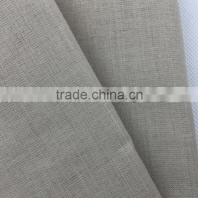 Popular new style 21*21/52*58 ramie cotton mixed dyed fabric