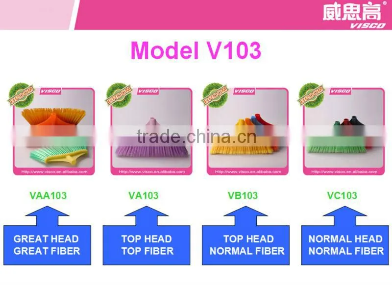 Brand New Material High Quality Plastic Broom,VA103