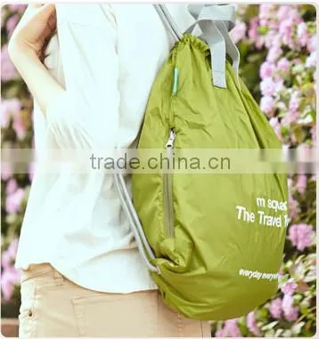 Factory direct! 2016 new customized folding gym bag
