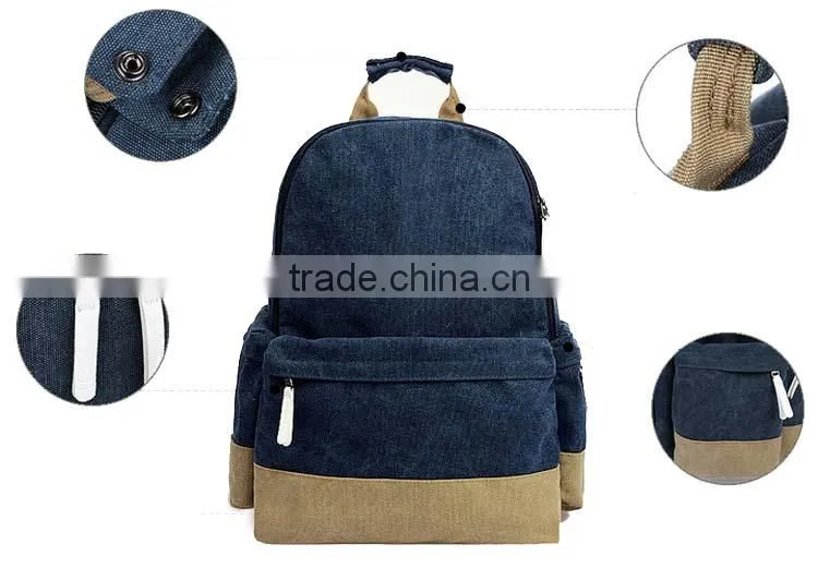 Fashion school bag China wholesale alibaba shop custom school bag