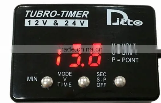2016 New Arrival High Performance LED 12V 24V car turbo timer