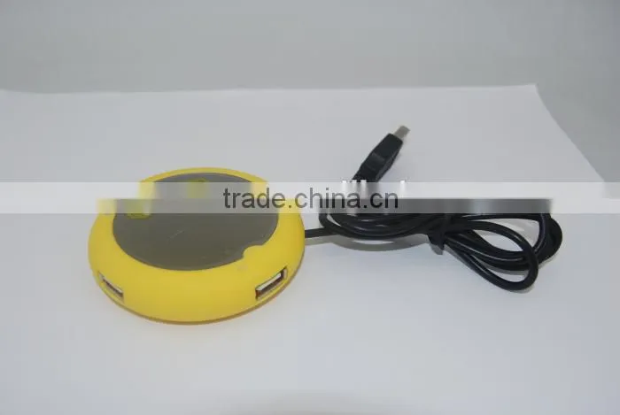 High Speed Computer Round 4 Port USB 2.0 HUB