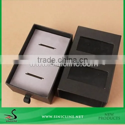 Sinicline Luxury Boxes For Bow Ties with Transparent Window