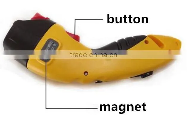 Multi-function lighting emergency hammer
