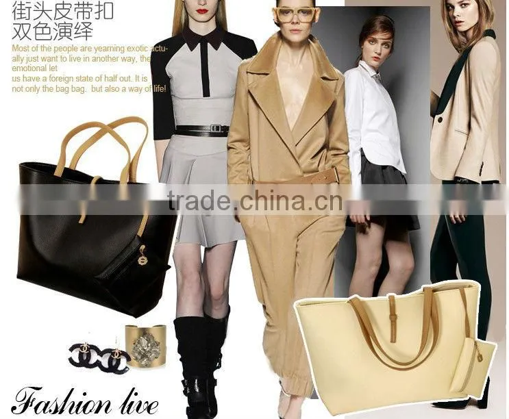 2013 hot ladies designer leather handbag /alibaba china shoulder bag