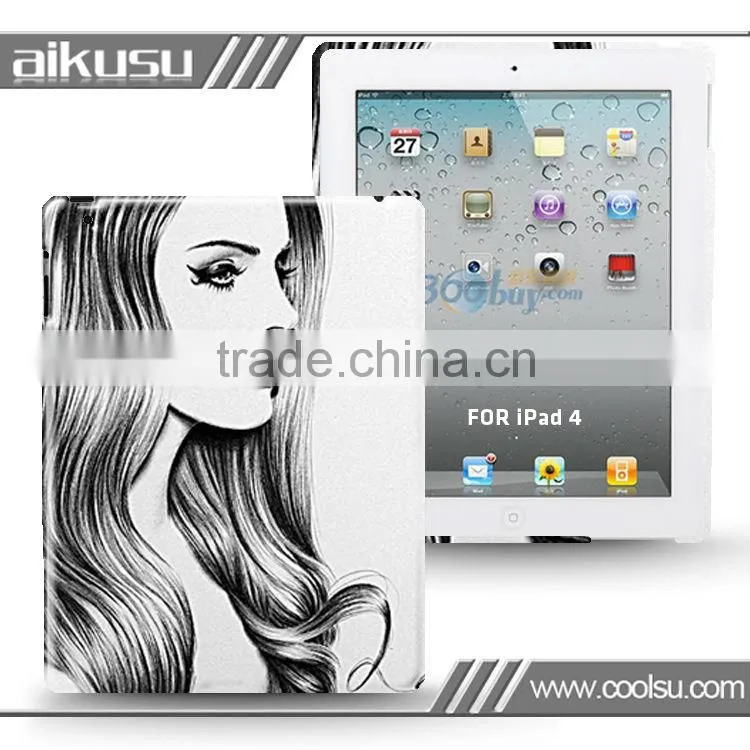 Top quality custom case for ipad4 with new design