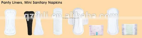 Female mini-sanitary pad,woman mini winged sanitary napkin, soft fan-shape cleaning goods.disposable products, day use,anion