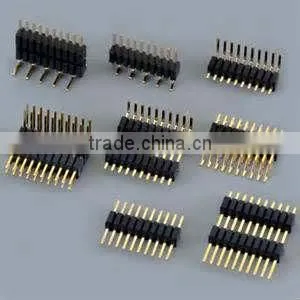 Dual row 2.54mm pin header cable female connector