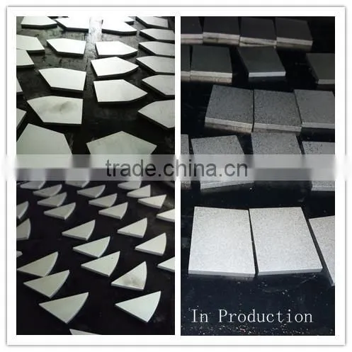 Sintered Tungsten Carbide Plates as Spare Parts for Agricultural Casting Plough Machines