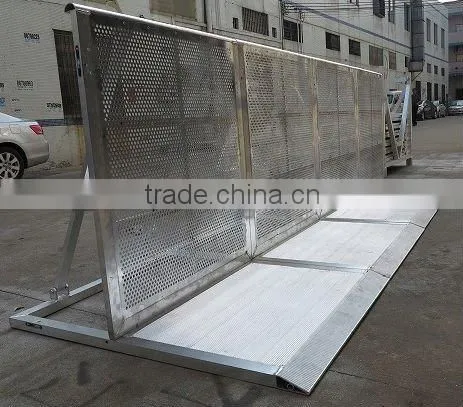 A-BART01 Aluminum barrier, crowd control barriers, folding barricades, fences