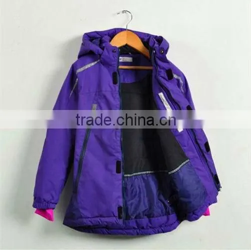 Kids wholesale winter clothes ski jacket