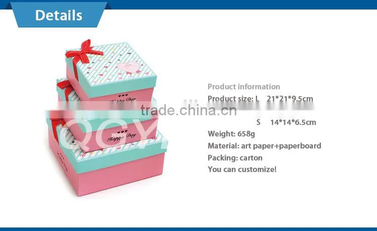 manufacturer custom logo presentation gift box