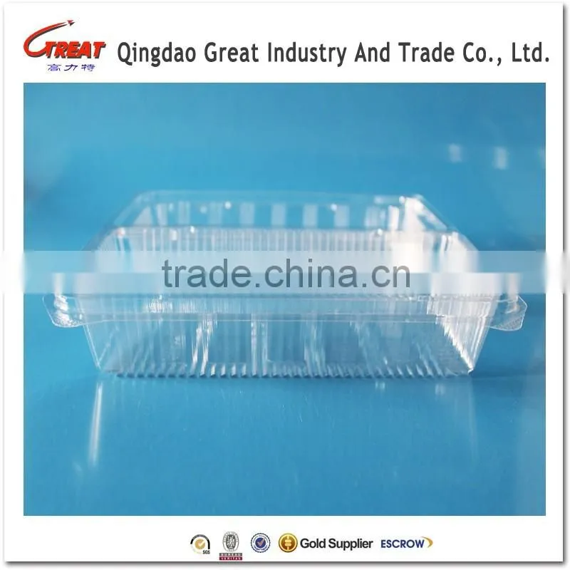 Food Bread Packaging Plastic Cake Box