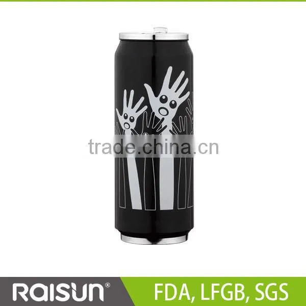 high vacuum food grade double wall stainless steel baby water bottle 280ML 350ML 500ML