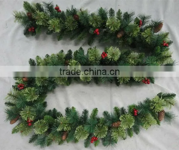 2015 artificial 270cm christmas decoration garland