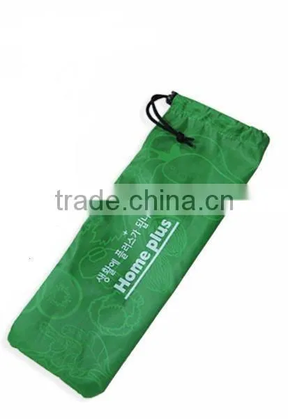 Trendy Supermarket Promotional Polyester Handle Shopping Beach Bag