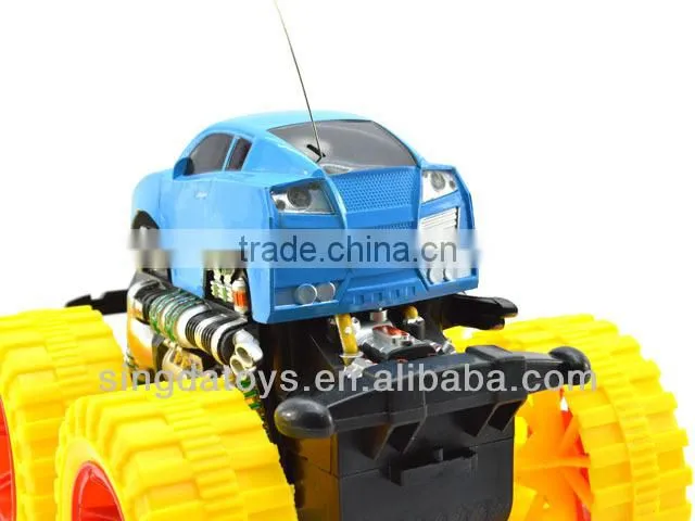 Hot sell 4 Channel with light and music rc big foot car