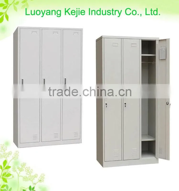 multiple metal stationary wardrobe/cloths cabinet/dressing cupboard
