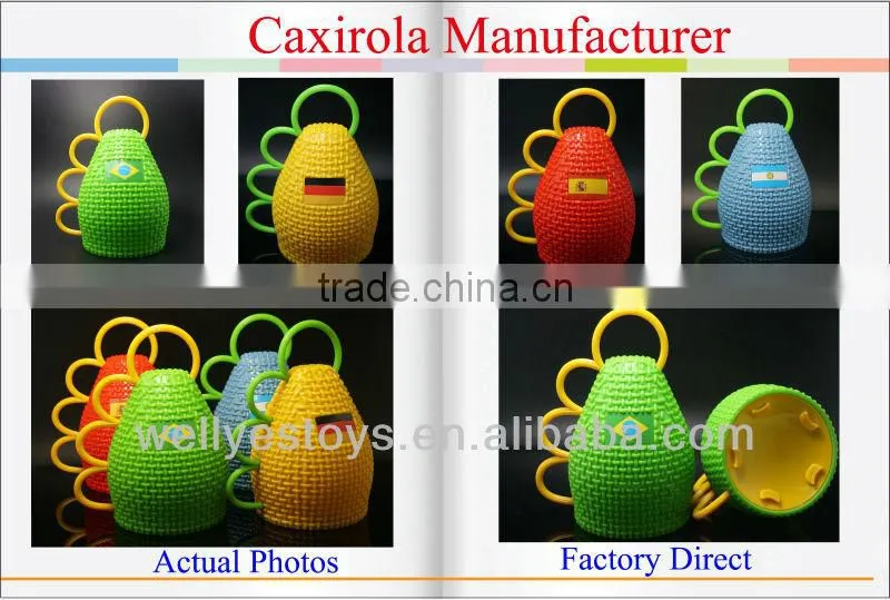 Caxirola Manufacturer 2014 World cup Caxirola Factory Best price OEM