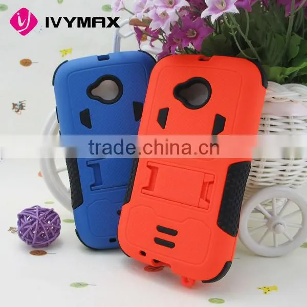 For Motorola E2 case silicone pc back cover case