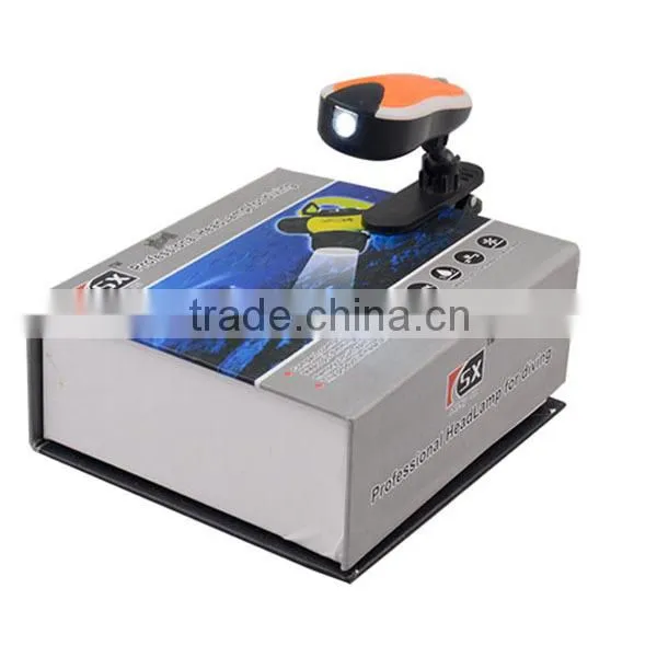 360 Degree Rotatory table lamp in LED for reading book light with clamp