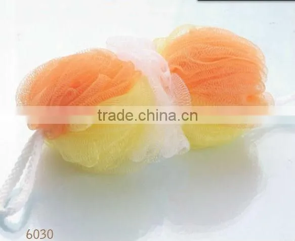 flower shape shower mesh sponge