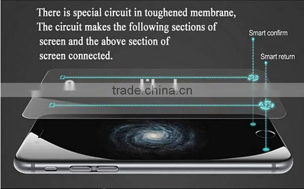2015 9H Smart glass screen protector for iphone 6 smart tempered glass screen protector for iphone 6 smart tempered glass film