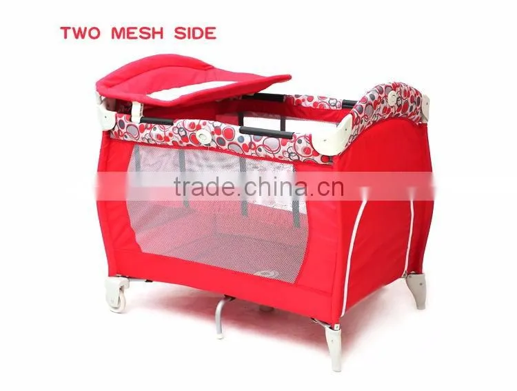 2016 China red baby bed