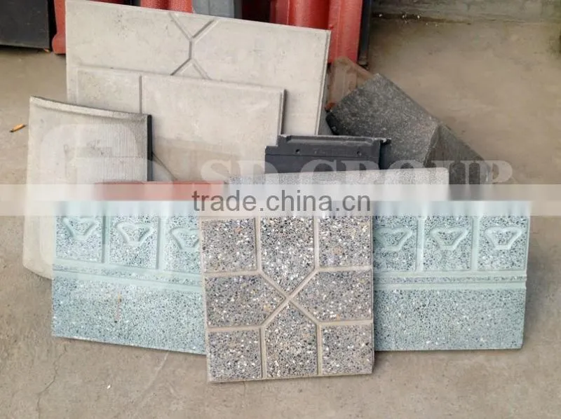 Terrazo Flooring Tile Machine/With Sand And Cement Automatic Terrazzo Tile Making Machine/Terrazzo Tile Production Line