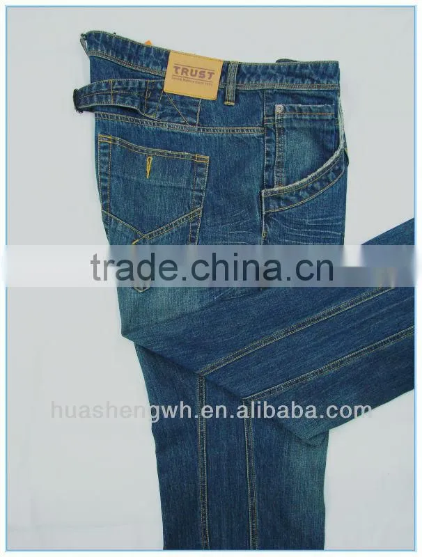 2013 High Quality designer fashion mens cotton jeans pants