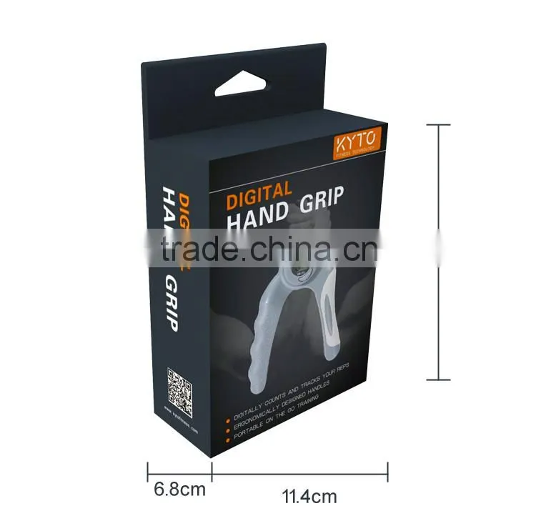 KYTO factory outlet portable exercise digital calorie count hand gripper