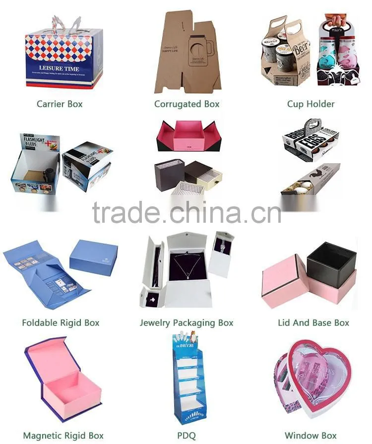 Customized New product Lovely paper box for jewelry