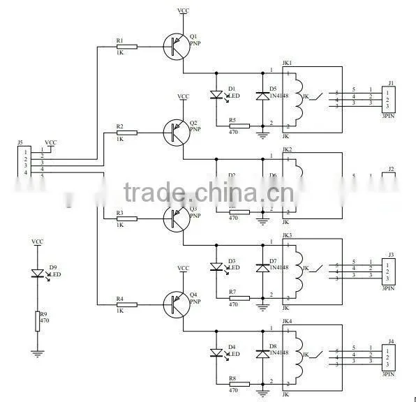 4-Channel Relay Module 5V For Arduino PIC AVR ARM MCU DSP