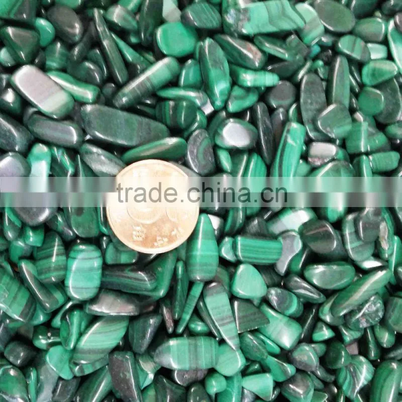 Natural Tumbled Malachite Stone Chips