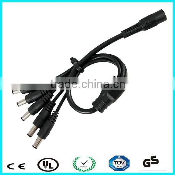 0.4M 5.5mm2.1mm 1 to 5 cctv dc power cable