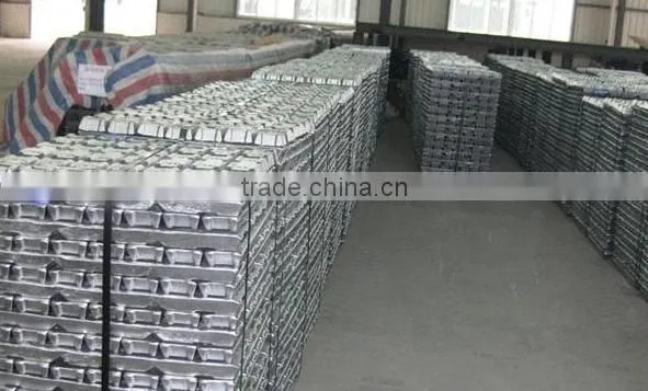 High quality pure zinc ingot 99.995% factory price