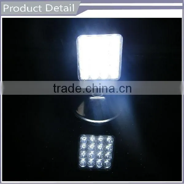 Best seller. 48w led work light 12v driving light for jeep, boat, atv, suv, 4x4 off road