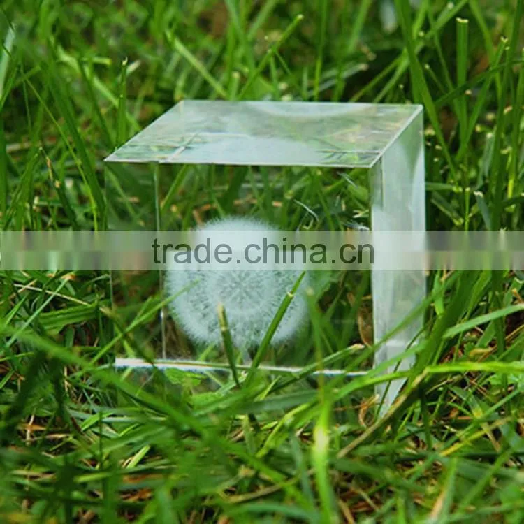 China jnghua 3d laser engraving glass block cheap