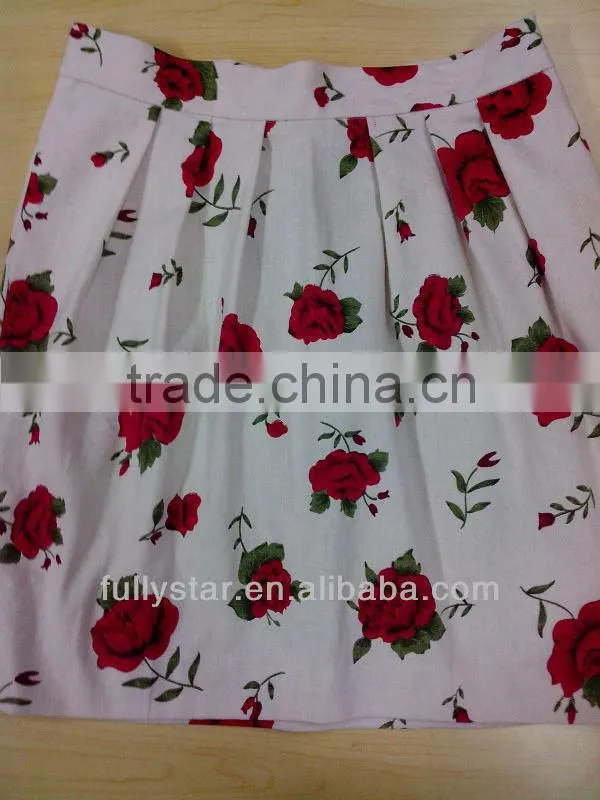Women's fashion wrapped skirt