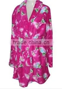 flowers printed wholesale bathrobe