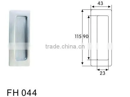 Stainless steel antique furniture cabinet conceal handle