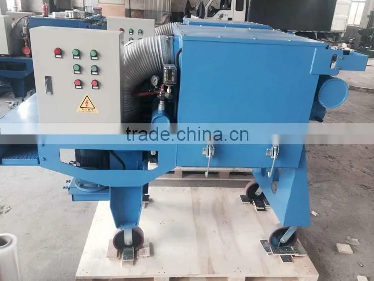 Bridge/plate shot blasting rust cleaning machine