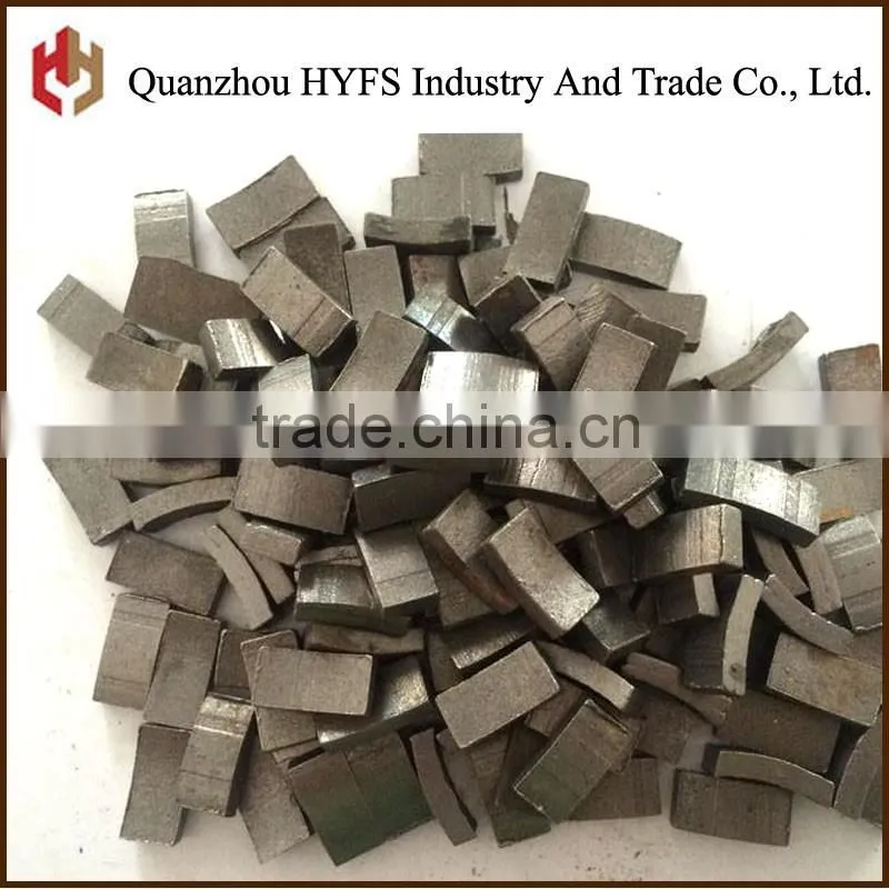 Diamond Core drill segment for concrete cutting
