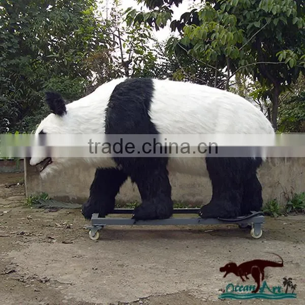 OA3169 Amusement Park Life Size Animatronic Panda For Sale