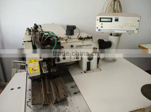 DURKOPP ADLER 745-22, 23 used second hand 2nd old automatic pocket sewing machine