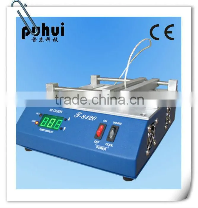 bga rework station/reballing stencil kit/ preheating oven /furnace smd/welding machine/bga chip repair/bga machine/T-8120