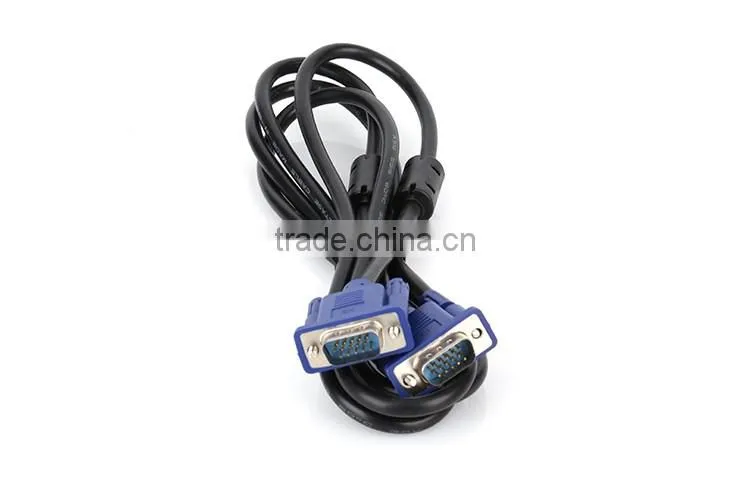 3+2 HD15pin VGA to VGA Cable for Projector LCD 1.5m