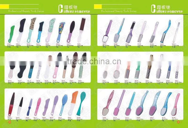 long handle plastic foot file