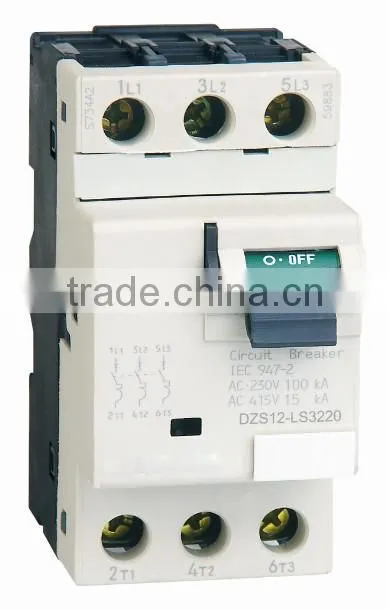 DZS12-M32 3 phase motor protective circuit breaker